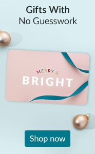 Gifts with no guesswork. Click here to shop LovelySkin gift cards.
